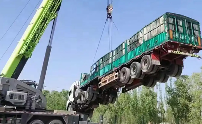 黄埔区道路脱困救援案例